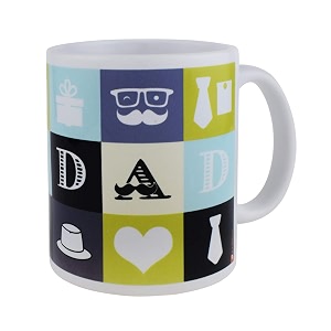 archies gift for fathers  gifts for father  fathers day gift 350 ml coffee mug with father day card gift set for father dad papa  father day giftting idea fdc23cm-26