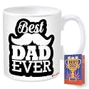 archies Gift for Fathers | Gifts for Father | Fathers Day Gift 350 ml Coffee Mug with Father Day Card Gift Set for Father, Dad, Papa | Father Day Giftting Idea FDC23CM-5