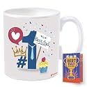 archies Gift for Fathers | Gifts for Father | Fathers Day Gift 350 ml Coffee Mug with Father Day Card Gift Set for Father, Dad, Papa | Father Day Giftting Idea FDC23CM-12