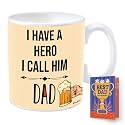 ARCHIES Gift for Fathers | Gifts for Father | Fathers Day Gift 350 ml Coffee Mug with Father Day Card Gift Set for Father, Dad, Papa | Father Day Giftting Idea FDC23CM-1