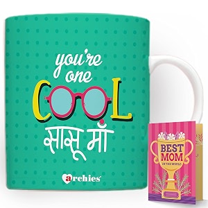 archies gift for mothers  gifts for mother  mothers day gift 350 ml coffee mug with card gift set for mother mom maa  mother day giftting idea mdc-cm23-30