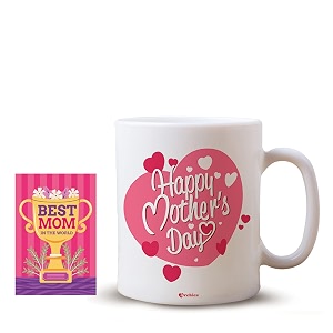 archies gift for mothers  gifts for mother  mothers day gift 350 ml coffee mug with card gift set for mother mom maa  mother day giftting idea mdc-cm23-33