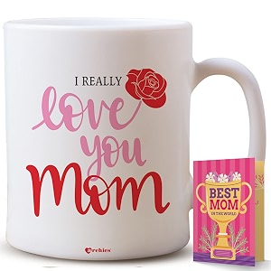 archies gift for mothers  gifts for mother  mothers day gift 350 ml coffee mug with card gift set for mother mom maa  mother day giftting idea mdc-cm23-40