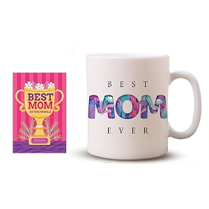 archies gift for mothers  gifts for mother  mothers day gift 350 ml coffee mug with card gift set for mother mom maa  mother day giftting idea mdc-cm23-163