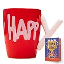 archies Happy Design Printed Quirky 3D Coffee Mugs, Tea Cup Ceramic Mug (325 ml 4 Inch, Multicolor) Novelity Item for B58