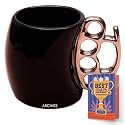 ARCHIES Knuckle Design Printed Quirky 3D Coffee Mugs, Tea Cup Ceramic Mug with Special Handle (325 ml 4 Inch, Multicolor) Novelity Item for Fathers Day A57
