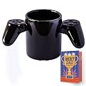 archies Quirky Printed Porcelain Ceramic Coffee Tea Mug, Drinking Cup for Hot and Cold Beverages at Home, Office - Dishwasher and Microwave Safe (4 D X Box, Play Station, Gaming, Controller) C59
