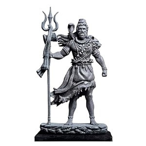 polyresin shiv ji murti idol for car dasboard home pooja temple  lord shiva statue idol figurine mahadev sculpture lord idol for dashboard golden