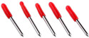 Archoice 5 Pieces 45 Degree Roland Blades Circuit Cutting Plotter Vinyl Cutter Offset Rotary Bit Set (5 Bits)