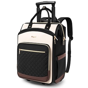 Arcoyard Rolling Backpack for Women Travel Laptop
