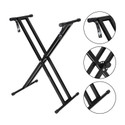 Arctic AR-DTKS-02 | Adjustable Heavy Duty Double Tube Keyboard Stand