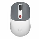 Arctic Fox ProMaxe Wireless Mouse | 2400 DPI |2.4 GHz with USB Nano Receiver | High Precision Optical Tracking| for PC/Mac/Laptop - Star White
