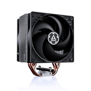 arctic freezer 36 co- single-tower cpu cooler with push-pull two pressure-optimised 120 mm p fans dual ball bearing 200-1800 rpm 4 heatpipes incl mx-6 thermal compound 
