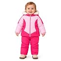 Arctic Quest Girls' Bib Snow Pants and Ski Jacket Water-resistant Snowsuit for Kids Winter Jacket for Girls Hooded