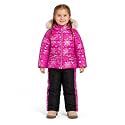 Arctic Quest Girls' Bib Snow Pants and Ski Jacket Water-resistant Snowsuit for Kids Winter Jacket for Girls Hooded