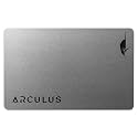 Arculus® Crypto Cold Storage Wallet, Secure Bitcoin Wallet, Crypto Hardware Wallet for NFTs, Ethereum, Bitcoin, Cardano and Other Cryptocurrencies, 3-Factor Authentication Crypto Wallet, Silver