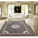 Area Rug 7x10 Feet Grey