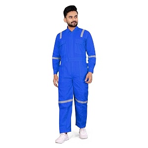 men39s poly cotton industrial work wear industrial coverall boiler suit with reflective tape