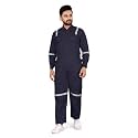 Men's Poly Cotton Industrial Work WEAR Industrial Coverall Boiler Suit with Reflective Tape