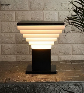 Areezo BLACK DELUXE GATE LIGHT FOR HOME