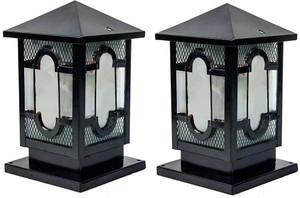Areezo Black001 Gate Light Outdoor Lamp