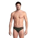 Arena Men's Team Solid Swim Brief MaxLife Athletic Swimwear Professional Swimsuit Bathing Suit