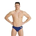 Arena Men's Team Solid Swim Brief MaxLife Athletic Swimwear Professional Swimsuit Bathing Suit