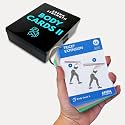 Arena Strength Workout Cards - Instructional Fitness Deck for Booty Band Workouts, Beginner Fitness Guide for Resistance Band Training Exercises at Home. Includes Workout Routines.