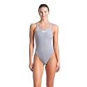 Arena Women's Solid Team Swimsuit Tech Back Multi MaxLife Open Back Bathing Suit Athletic Swimwear