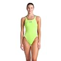Arena Women's Solid Team Swimsuit Tech Back Multi MaxLife Open Back Bathing Suit Athletic Swimwear