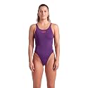 Arena Women's Solid Team Swimsuit Tech Back Multi MaxLife Open Back Bathing Suit Athletic Swimwear