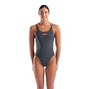 Arena Women's Solid Team Swimsuit Tech Back Multi MaxLife Open Back Bathing Suit Athletic Swimwear