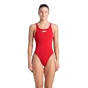 Arena Women's Solid Team Swimsuit Tech Back Multi MaxLife Open Back Bathing Suit Athletic Swimwear