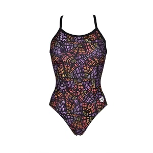 arena women39s standard country flags light drop back maxlife one piece swimsuit