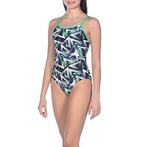 arena women39s standard country flags light drop back maxlife one piece swimsuit