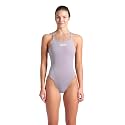Arena Womens Solid Team Swimsuit Swim Tech Back MaxLife Open Back Bathing Suit Athletic Swimwear