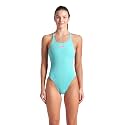 Arena Womens Solid Team Swimsuit Swim Tech Back MaxLife Open Back Bathing Suit Athletic Swimwear