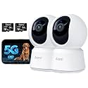 ARENTI 360° View 4MP 5G WiFi 6 Pet Camera P2F 2PC with 64G Local Storage