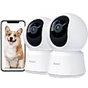 ARENTI 4MP Pet Camera P2Q 2PC, 5G WiFi 6 Indoor Security Cameras, Free App