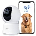 ARENTI 4MP Pet Camera P2Q, 5G WiFi 6 Indoor Security Camera, Free Phone App