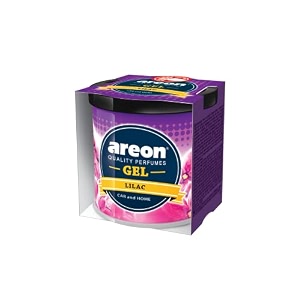 areon gel can 80g lilac  long lasting fragrance  environment friendly gel  refresh every interior - car office or your home eliminate odors and refresh the air