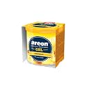 Areon Gel Can 80g Vanilla | Long Lasting Fragrance | Environment Friendly Gel | Refresh Every Interior - Car, Office Or Your Home| Eliminate Odors And Refresh The Air