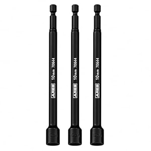ares 27006 3-pc 10mm magnetic impact nut driver set - 6-in impact grade