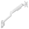 ARES WING 17-40 Inch Ultrawide Single Monitor Wall Mount, White