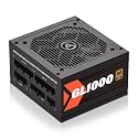 ARESGAME GL Series 1000W Power Supply, 80+ Gold Certified, Fully Modular, 10-Year Warranty