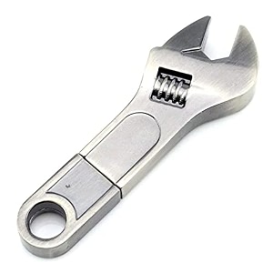aretop flash drive fun 64gb cool usb20 cute cartoon miniature spanner shape usb memory stick cute pendrive 64gb thumb drive usb jump drive business gift halloween present