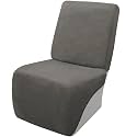 Arfntevss Sectional Recliner Couch Covers Velvet Corner Sectional Sofa Cover for Reclining Couch Stretch Soft L Shape Recliner Slipcover Washable Additional Seat Protector (1 Seat Cover, Dark Gray)