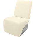 Arfntevss Sectional Recliner Couch Covers Velvet Corner Sectional Sofa Cover for Reclining Couch Stretch Soft L Shape Recliner Slipcover Washable Additional Seat Protector (1 Seat Cover, Beige)