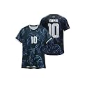 Argentina Meesi 10 Football Jersey T-Shirt Kid39s