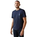 ARIAT Men's Vertical Logo Graphic Short Sleeve T-Shirt